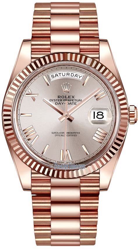 rolex everose gold|rolex day date reference 228235.